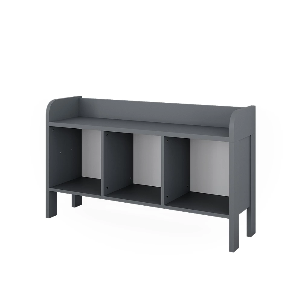 Kinderboekenkast Ajaton Grijs 107.2 x 63.8 cm Vitalispa