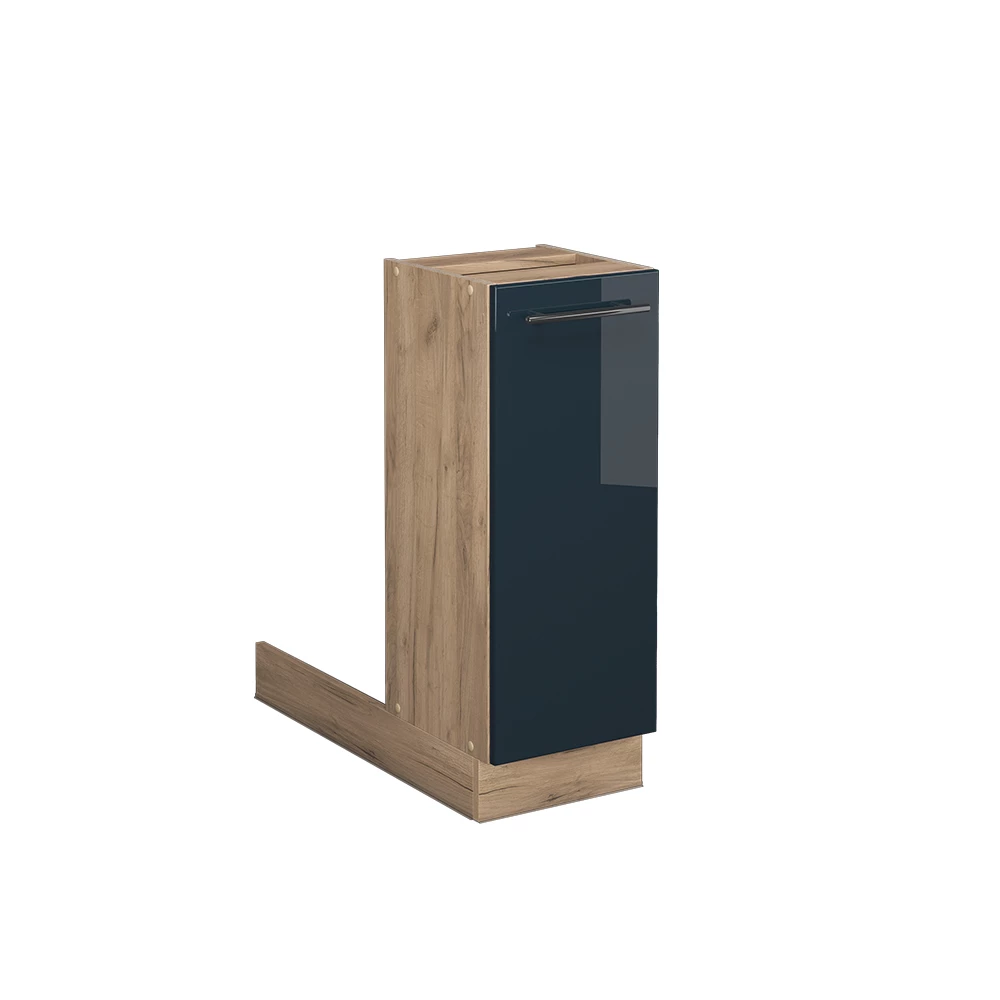 Keukenkasten Fame-Line Donkerblauw hoogglans 30 cm zonder werkblad Vicco