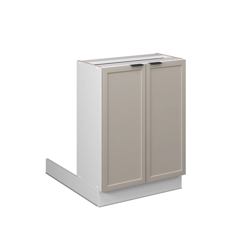 Keukeneiland Fame-Line GrijsBeige 60 cm zonder werkblad Vicco