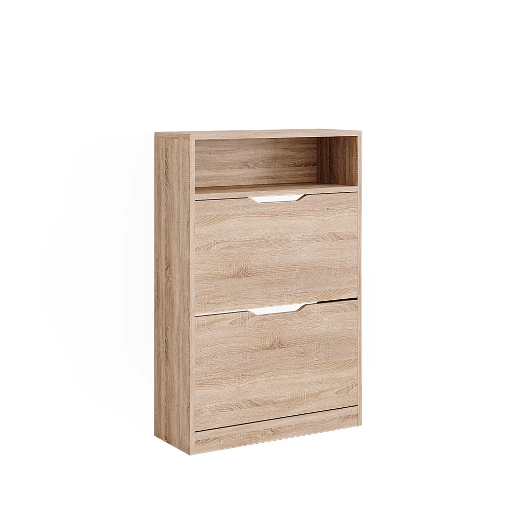 Schoenenkantelaar Luca Sonoma 59 x 89.5 cm met 2 compartimenten Vicco