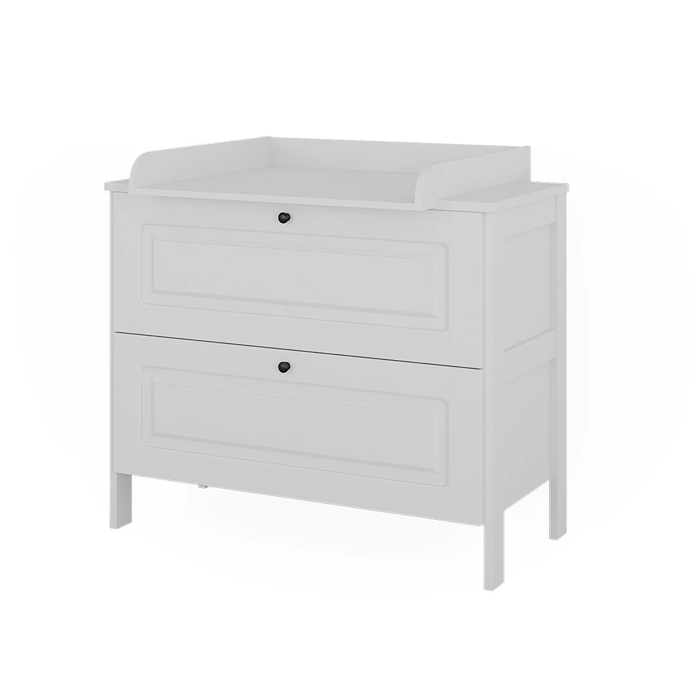 Commode Ajaton Wit 108 x 98 cm met 2 laden Vitalispa