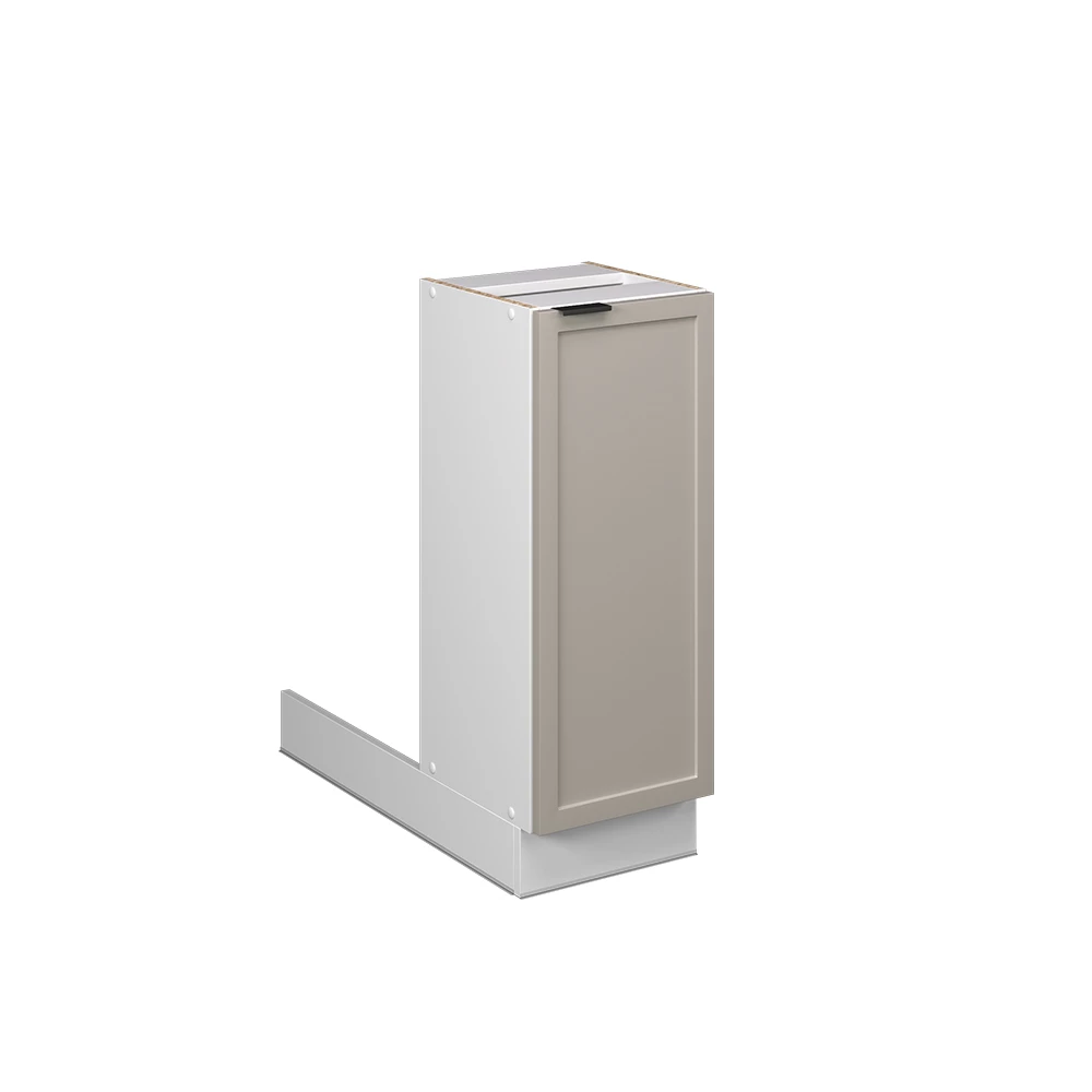 Keukeneiland Fame-Line GrijsBeige 30 cm zonder werkblad Vicco
