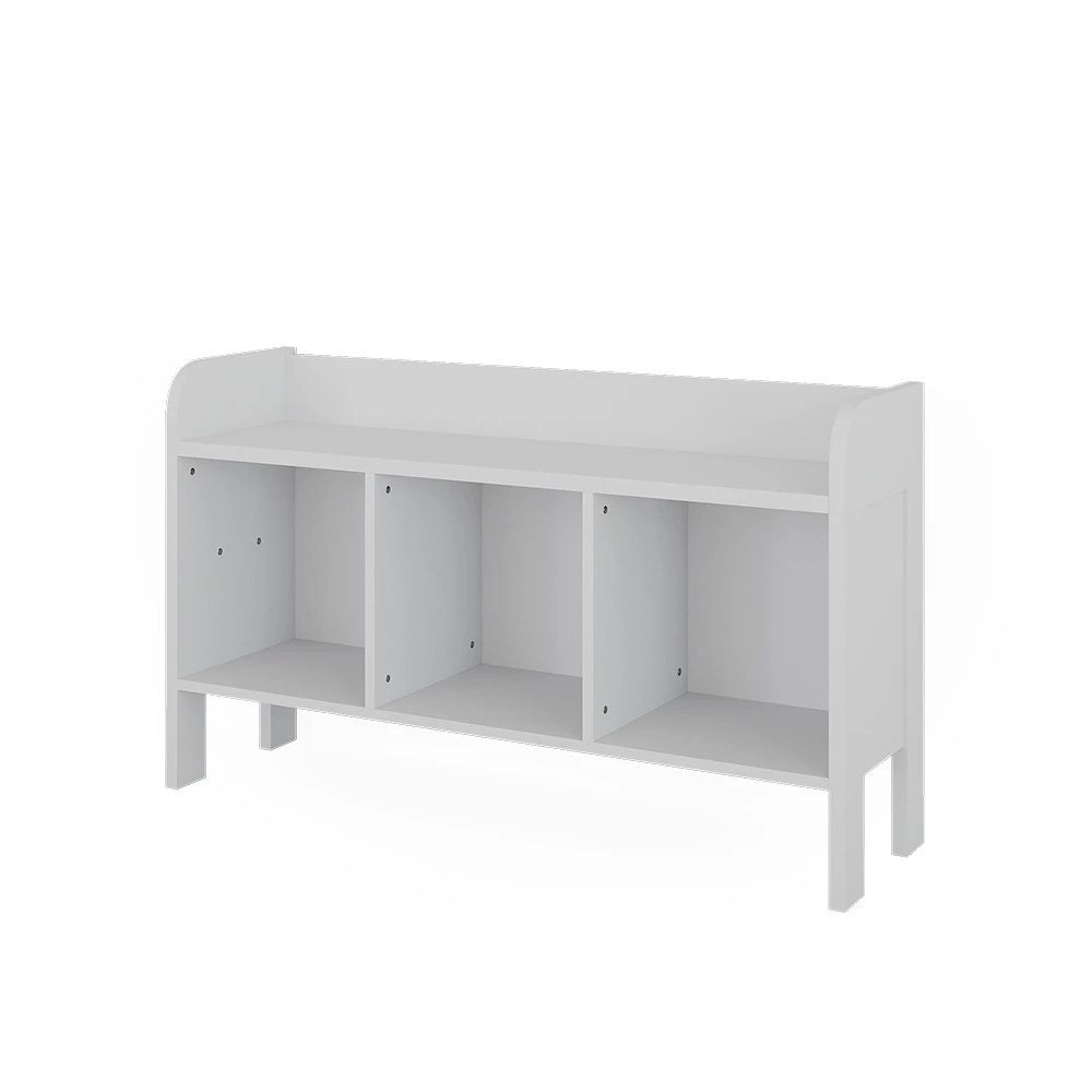 Kinderboekenkast Ajaton Wit 107.2 x 63.8 cm Vitalispa