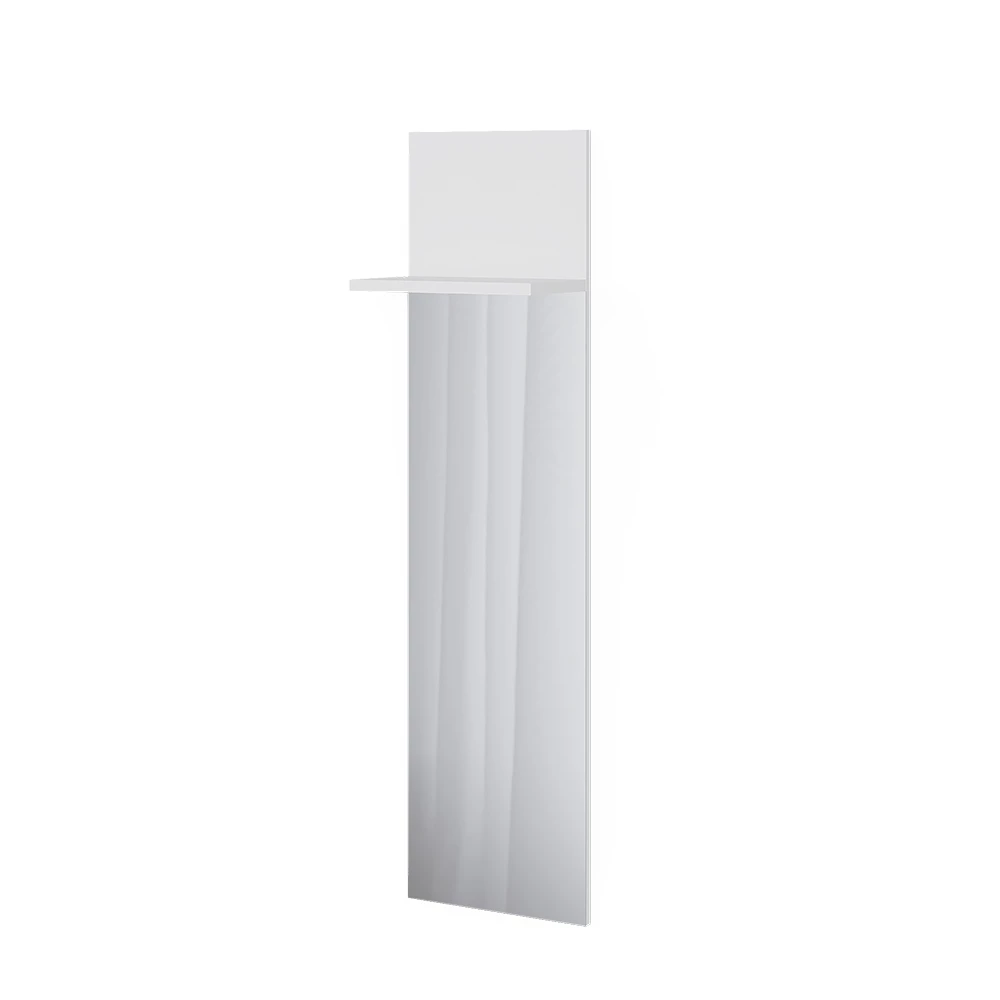 Garderobe Siri Wit 36 x 135 cm met spiegel Vicco