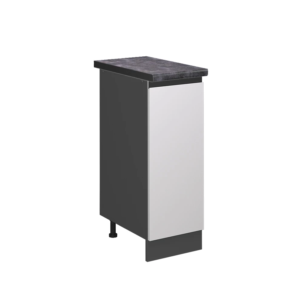 Apotheekkast R-Line Wit 30 cm  J-Shape, WB Antraciet Vicco