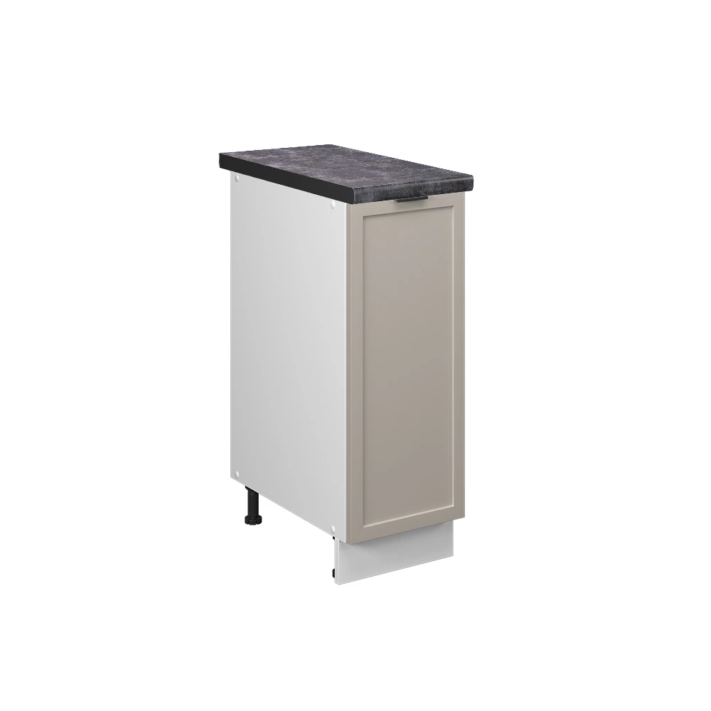 Apotheekkast Fame-Line GrijsBeige 30 cm , WB Antraciet Vicco