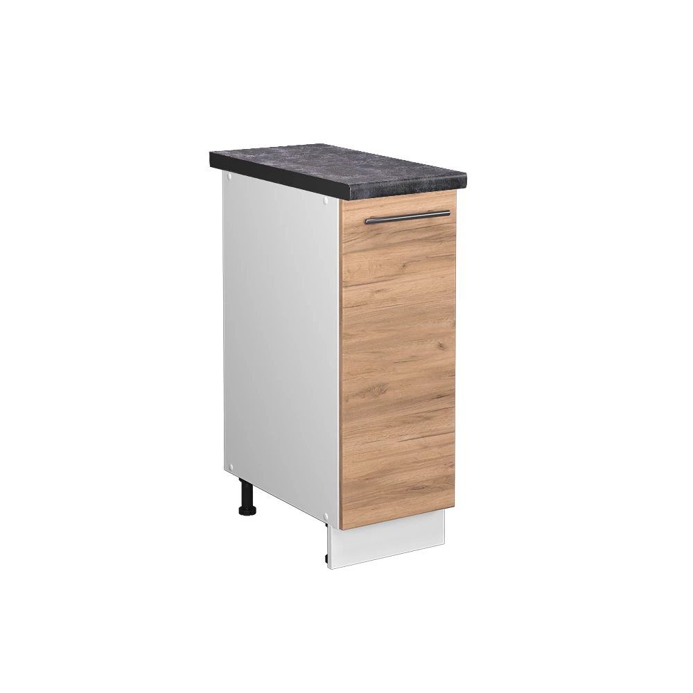 Apotheekkast Fame-Line Krachtige eik goud 30 cm , WB Antraciet Vicco