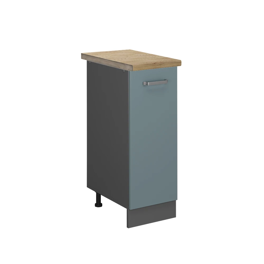 Apotheekkast R-Line Blauw-grijs 30 cm , WB Eik Vicco