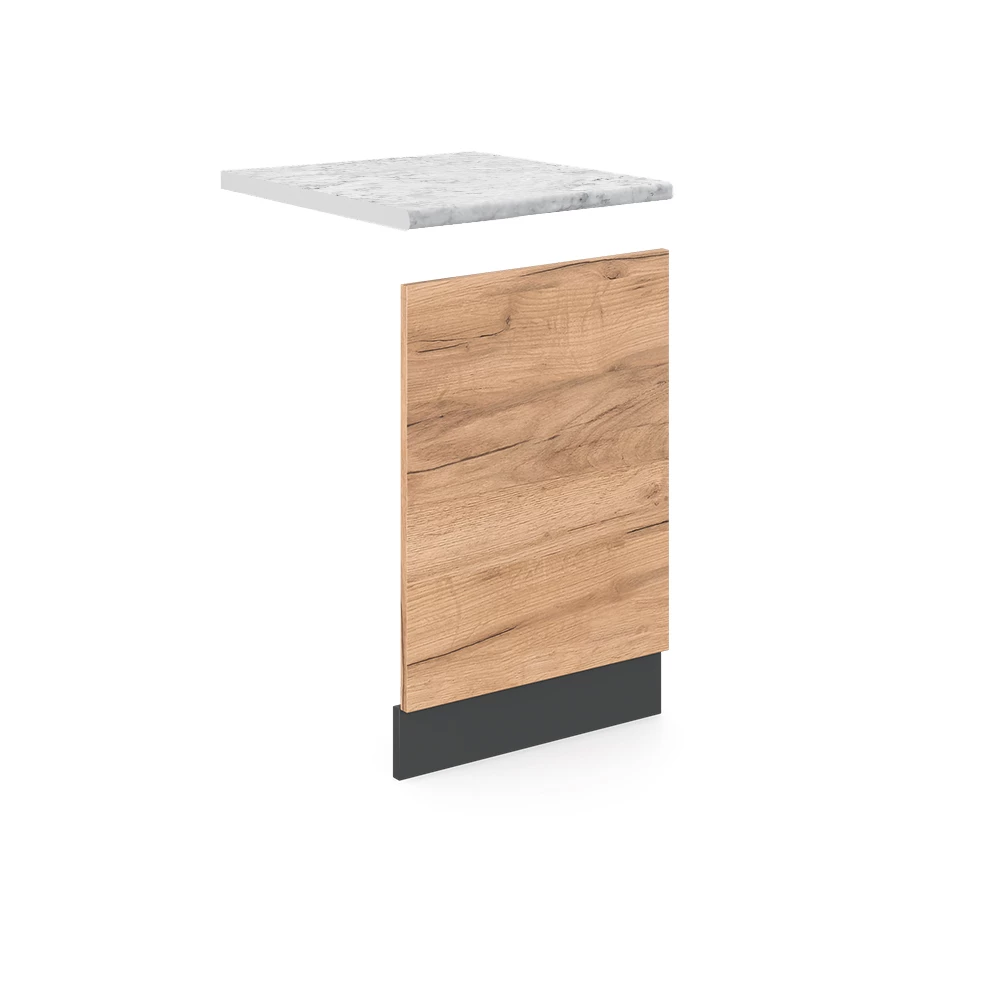 Frontpaneel R-Line Krachtige eik goud 45 cm , WB Marmer Vicco