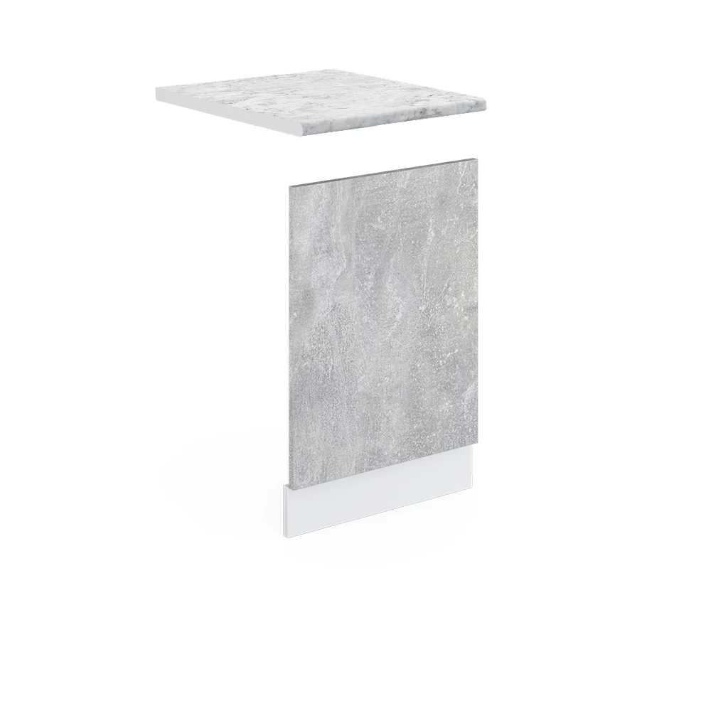 Frontpaneel R-Line Beton 45 cm , WB Marmer Vicco