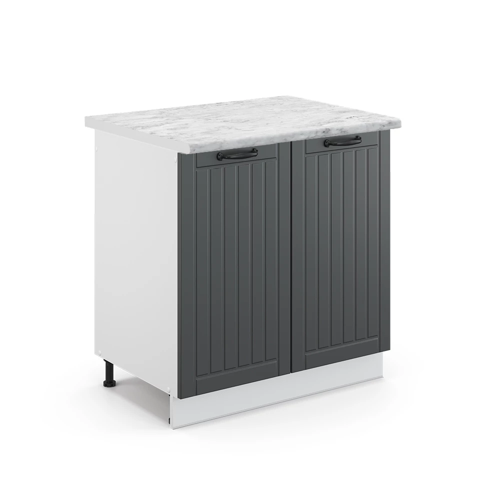 Hoekkast R-Line Beton 75.6 cm , WB Eik Vicco