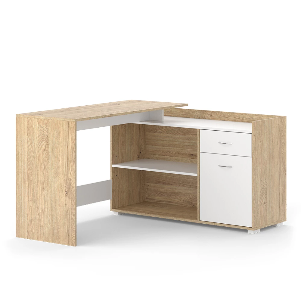 Hoekbureau Noira Sonoma 135 x 77 cm met lade Vicco