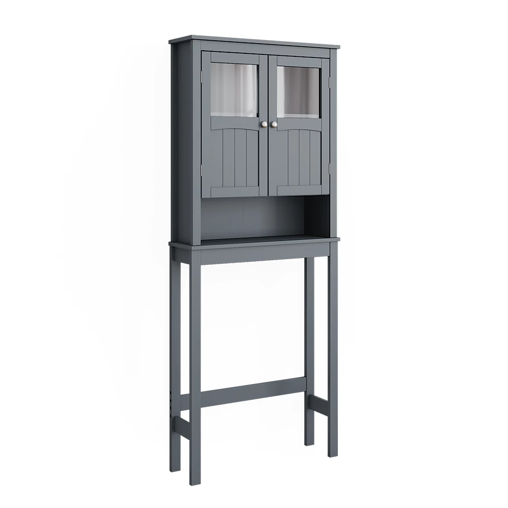 Toiletkast Bianco Grijs 69 x 171 cm Vicco