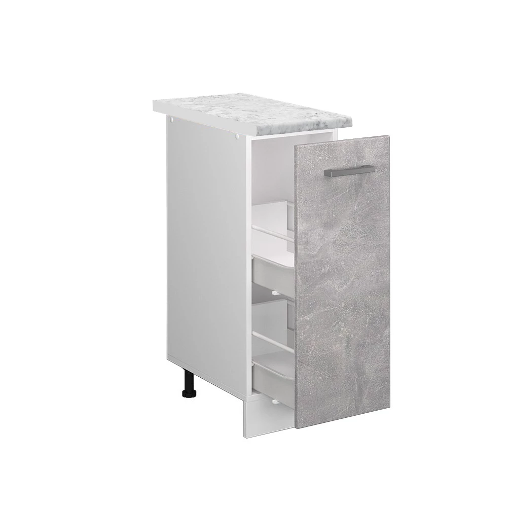 Apotheekkast R-Line Beton 30 cm , WB Marmer Vicco