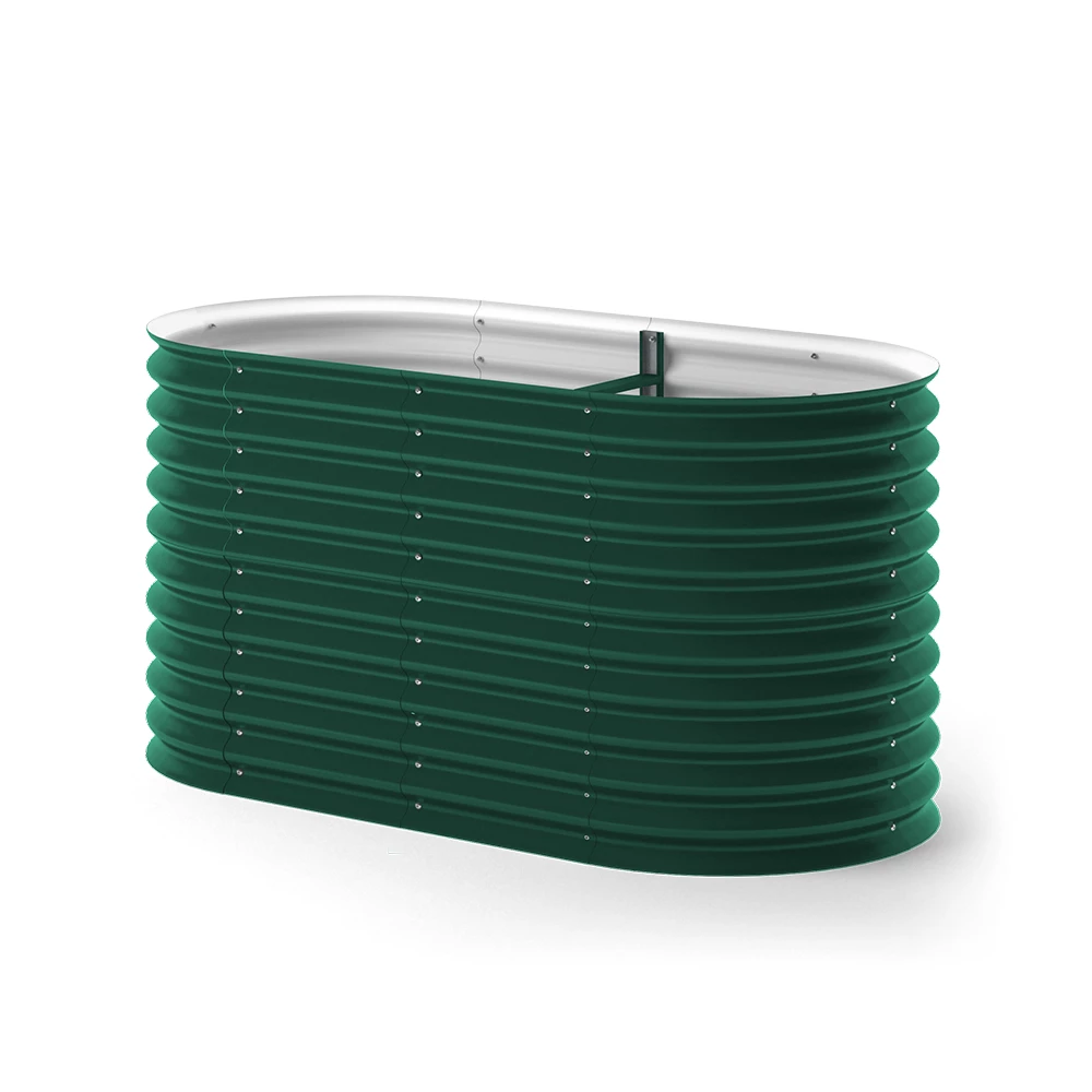 Verhoogd tuinbed  Groen 160 x 80 cm OK-Living
