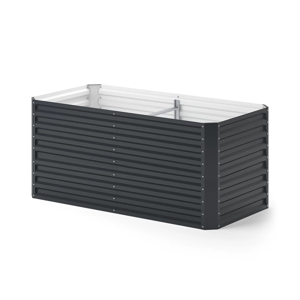 Verhoogd tuinbed  Antraciet 180 x 90 cm OK-Living