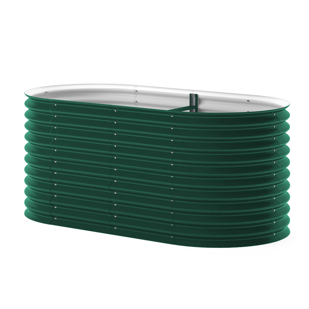 Verhoogd tuinbed  Groen 200 x 100 cm OK-Living