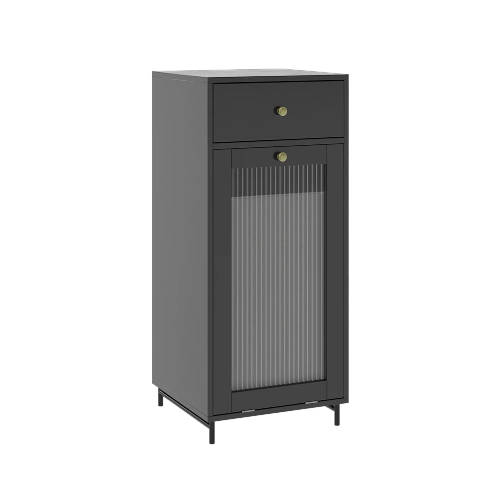 Midikast Malte Grijs 40 x 96 cm met lade Vicco