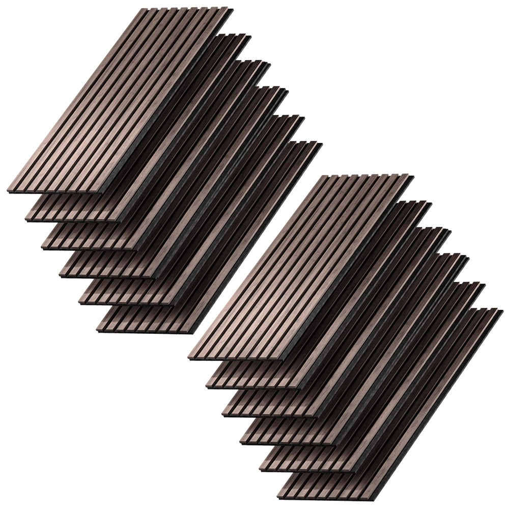 Wandpanelen Sonoa Walnoot/Bruin 12 stuks Vicco