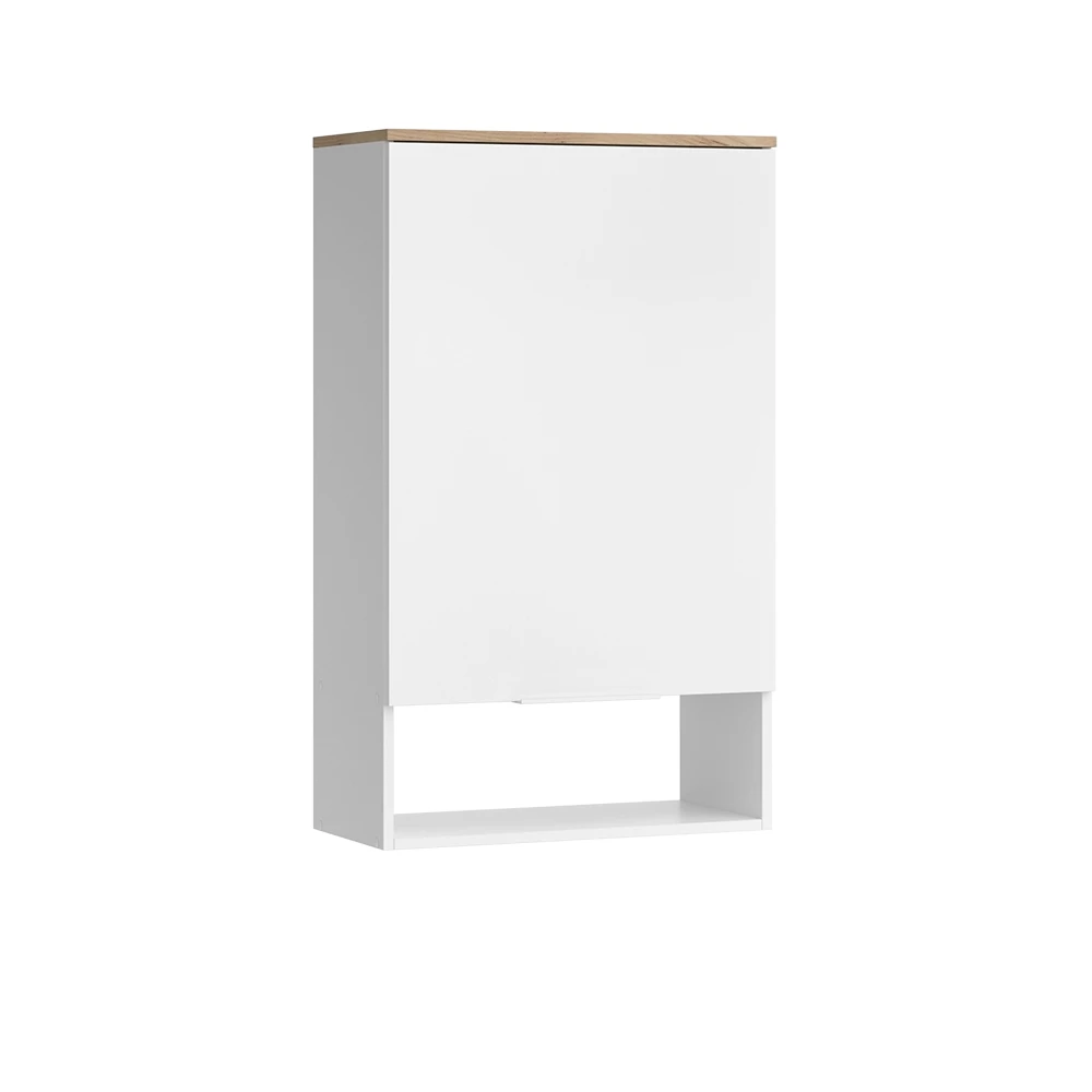 Dressoir Wido Wit/Sonoma 60 x 100 cm met deur Vicco