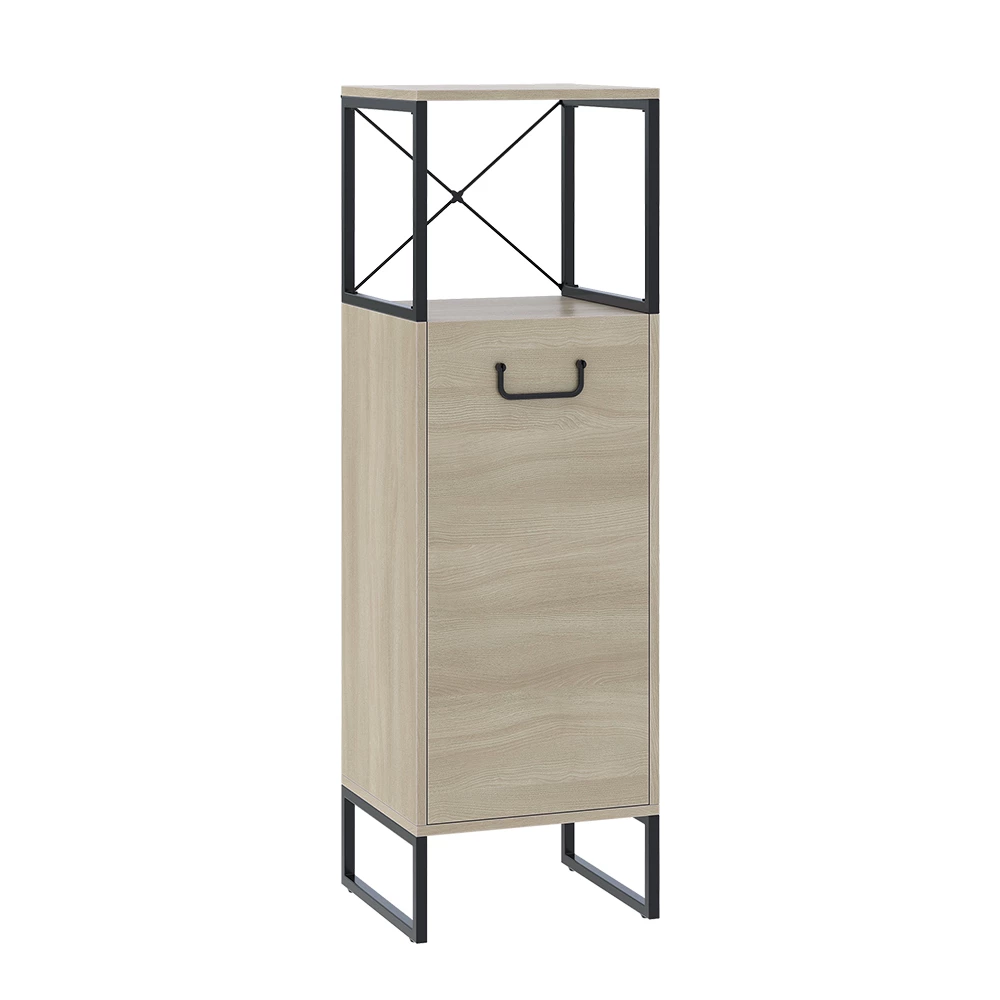 Midikast Vionna Eiken/zwart 36 x 116.5 cm Vicco