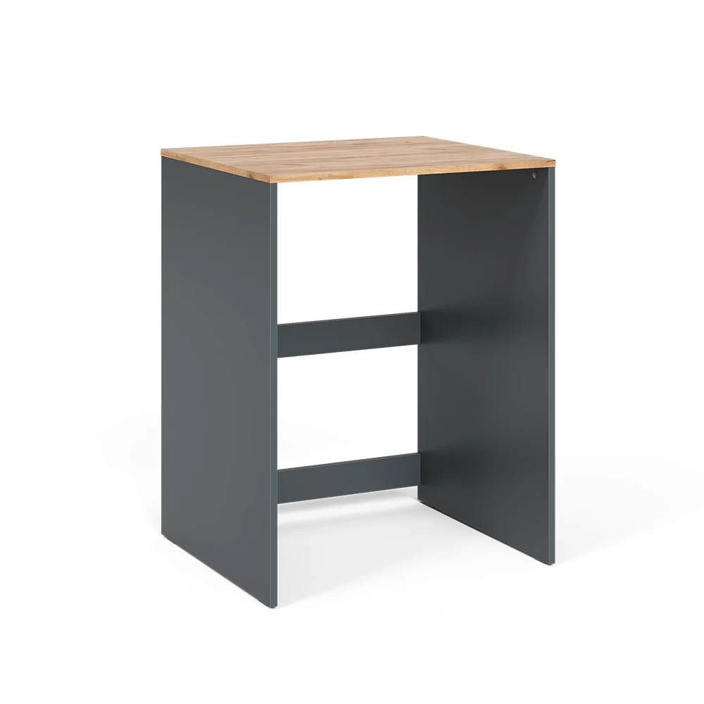 Wasmachinekast Viktor Antraciet/gouden eik 68 x 88.2 cm Vicco