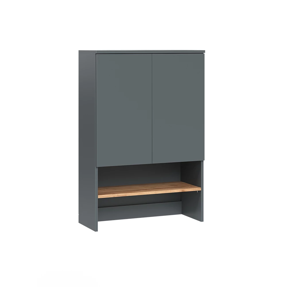Wasmachinekast Viktor Antraciet/gouden eik 68 x 100.4 cm Vicco