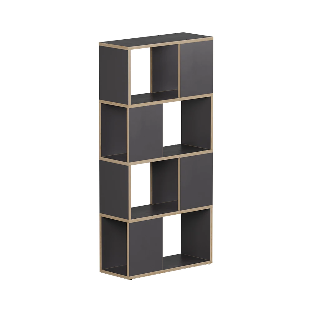 Ruimteverdeler Eneos Antraciet/eiken 60 x 124.5 cm Vicco