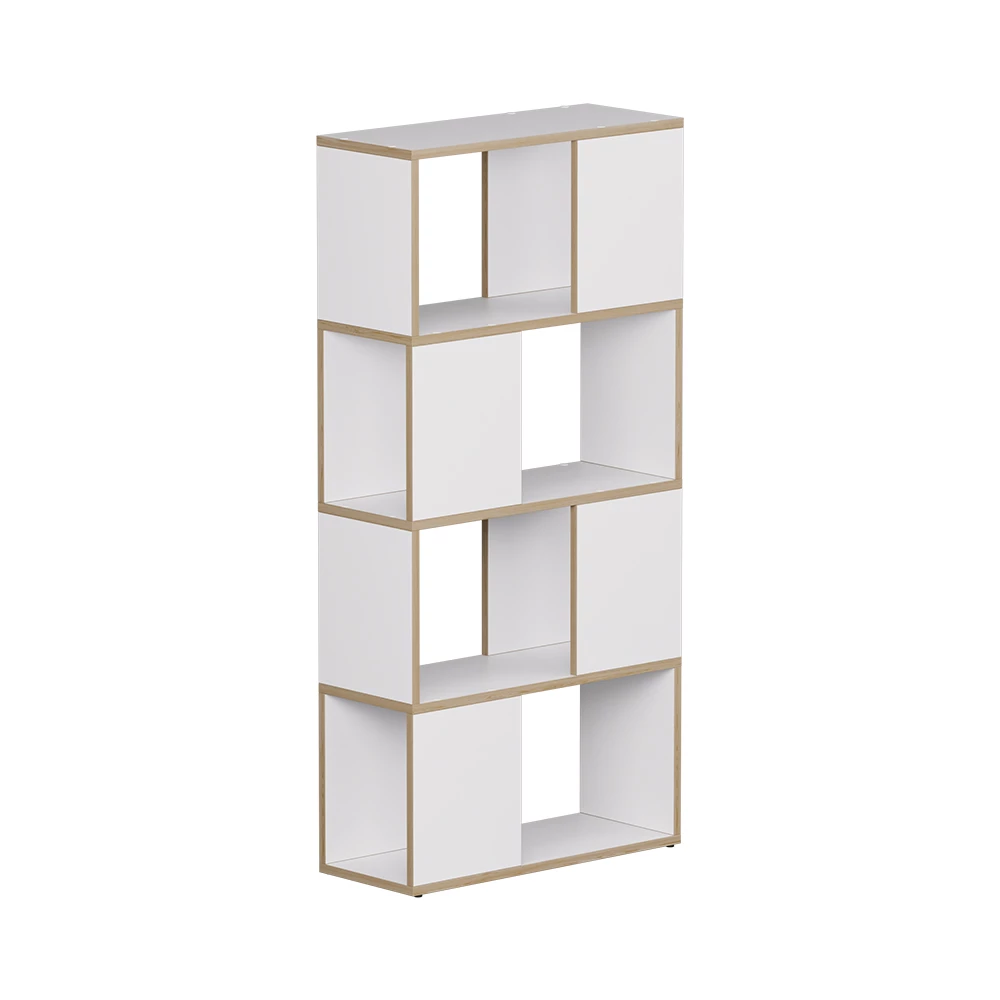 Ruimteverdeler Eneos Wit/eiken 60 x 124.5 cm Vicco