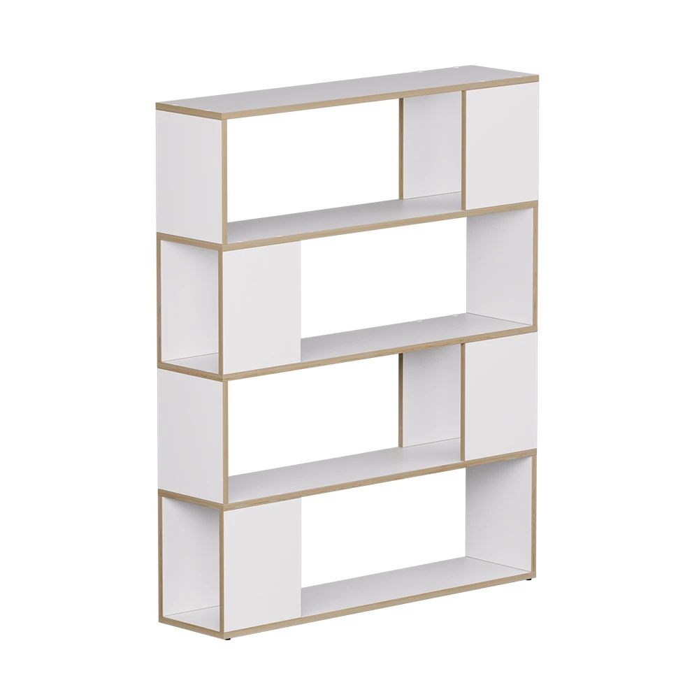 Ruimteverdeler Eneos Wit/eiken 100 x 124.5 cm Vicco