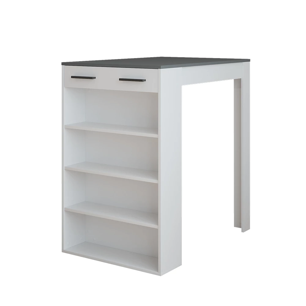 Bartafel Repose Wit/antraciet 67 x 100 cm Vicco