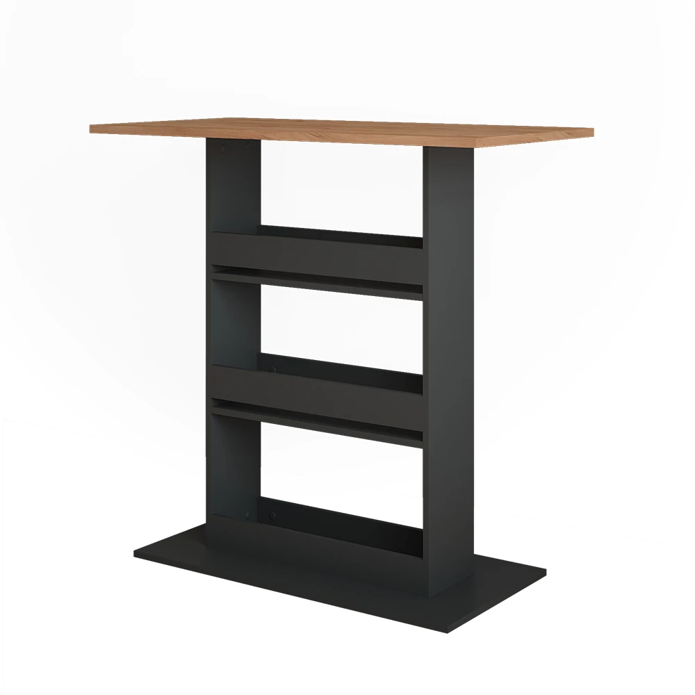 Bartafel Repose Eik goud/antraciet 110 x 55 cm Vicco
