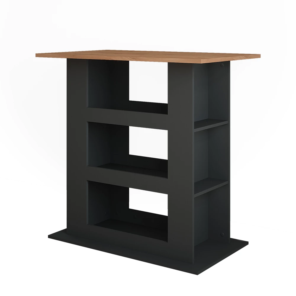 Bartafel Repose Eik goud/antraciet 110 x 65 cm Vicco