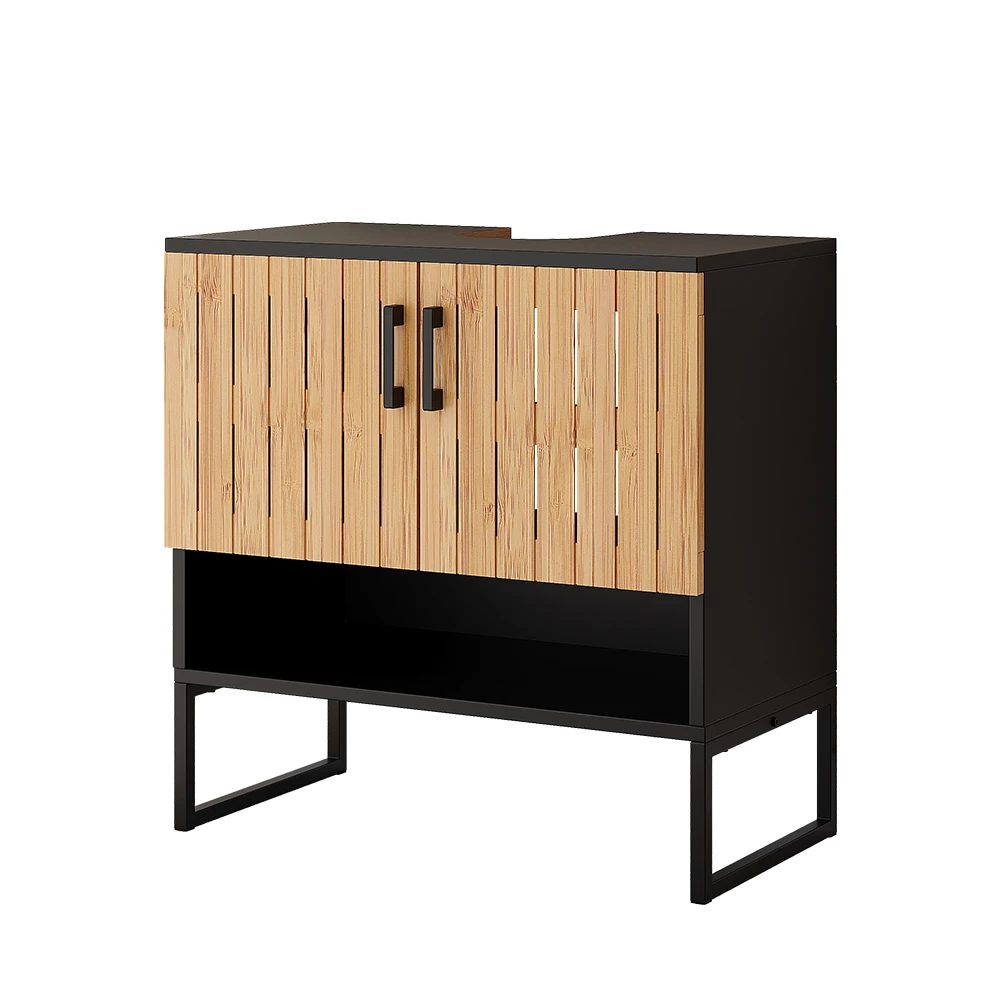 Wastafelonderbouw Vayra Bamboe 60 x 65.5 cm Vicco