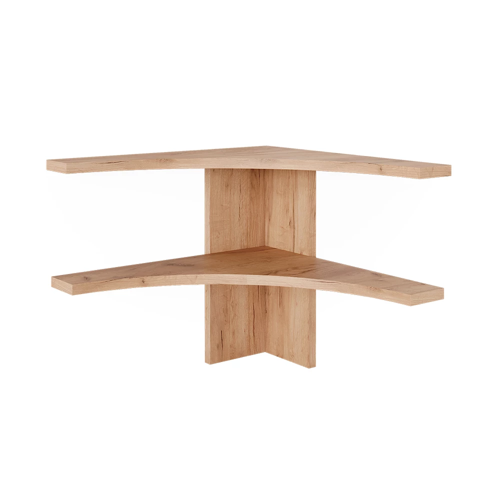Hoekplank Roman Zand eik 43.5 x 37 cm Vicco