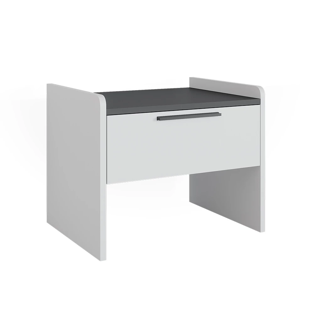 Eetkamerbank Roman Wit 53.5 x 41.1 cm met 1 lade Vicco