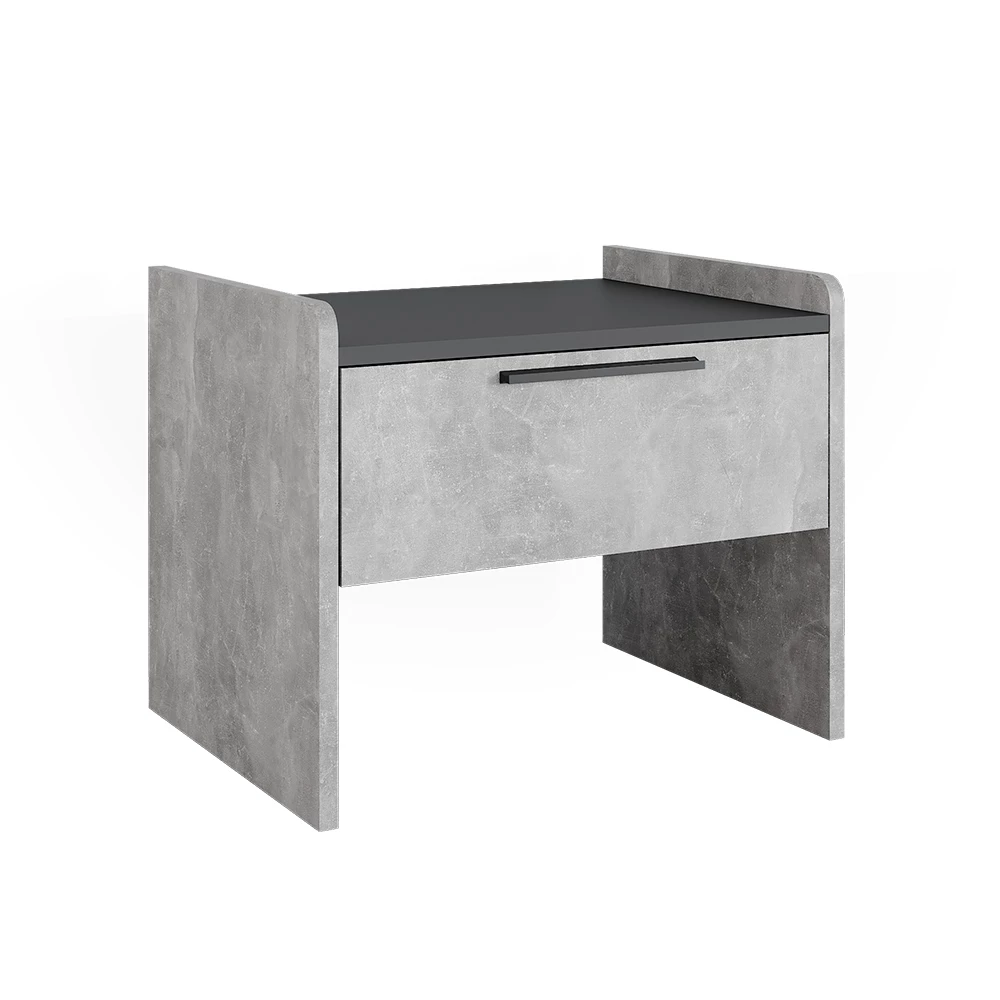 Eetkamerbank Roman Beton 53.5 x 41.1 cm met 1 lade Vicco