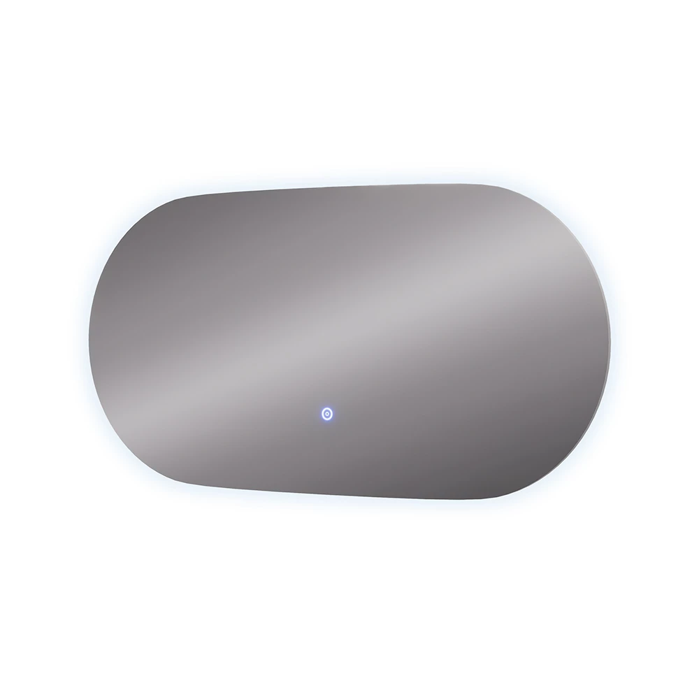 Badkamerspiegel Miral Glas 80 x 40 cm met achtergrondverlichting Vicco