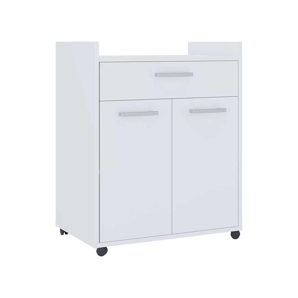 Rolcontainer Ansel Wit 60 x 40 cm met laden Vicco