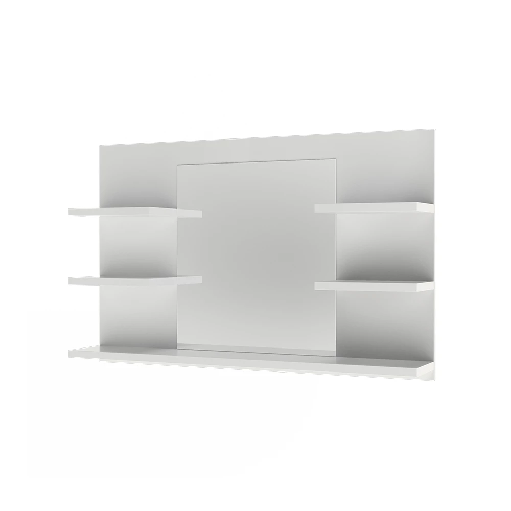 Badkamerspiegelkast Wilbur Wit 78 x 50 cm met planken Vicco