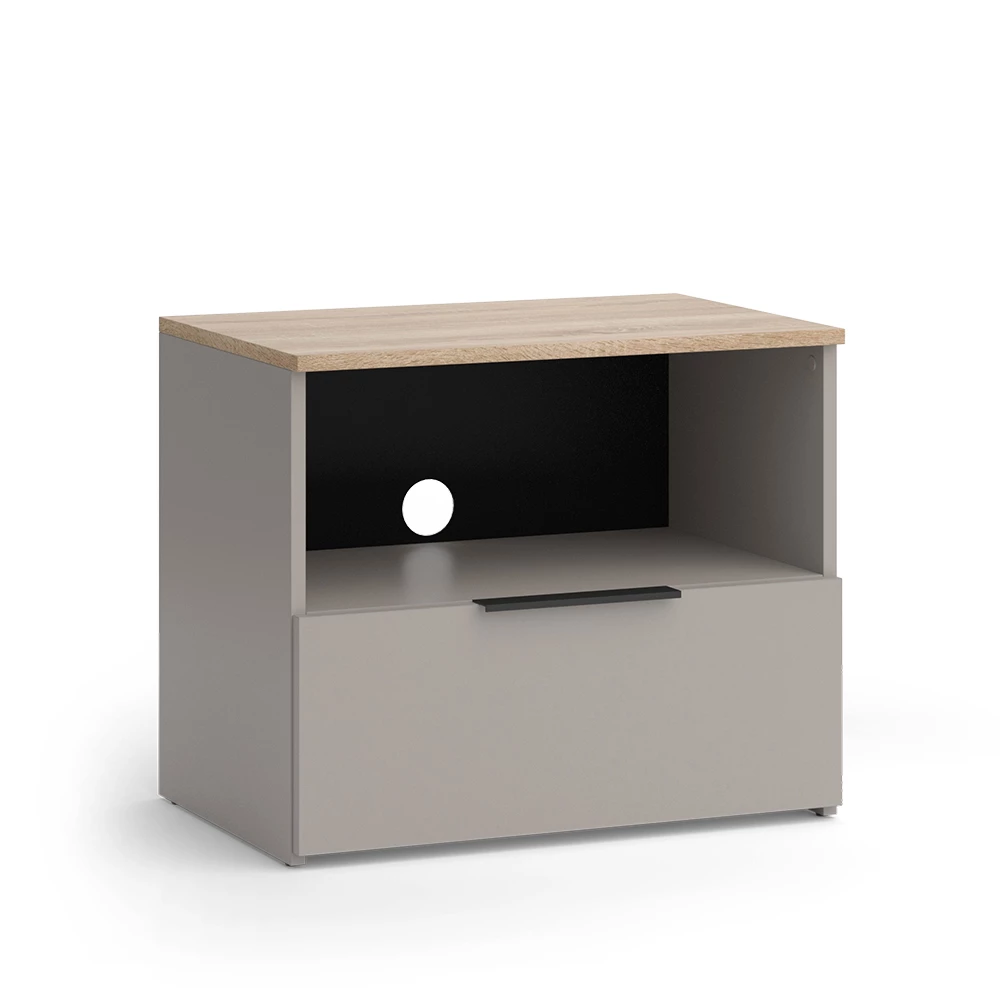 TV-meubel Wido Grijs 60 x 50 cm met lade Vicco