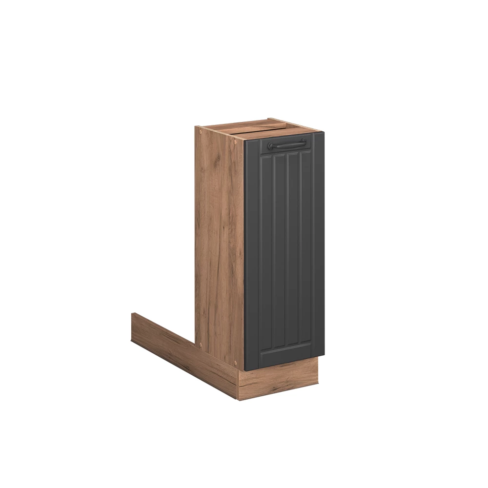 Keukeneiland Fame-Line Donkergrijs 30 cm zonder werkblad Vicco