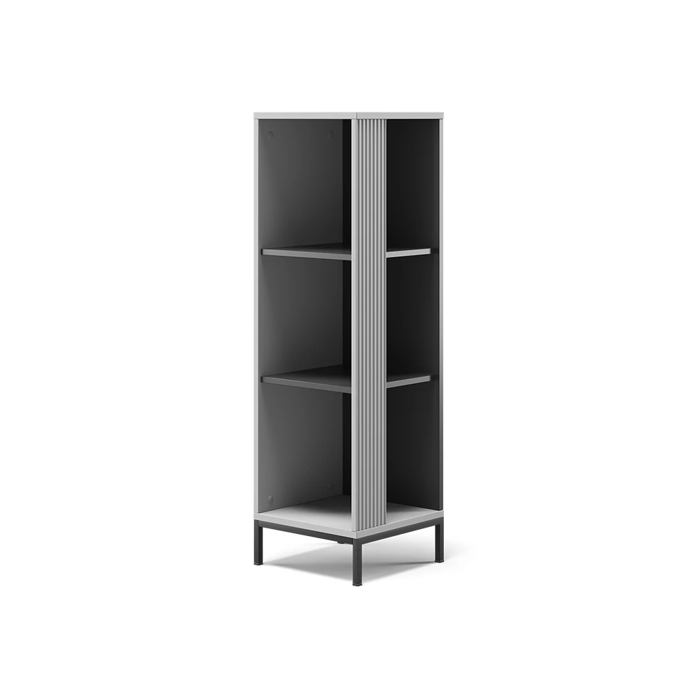 Boekenrek  Eliza Grijs 36 x 120 cm 3 onderwerpen Vicco