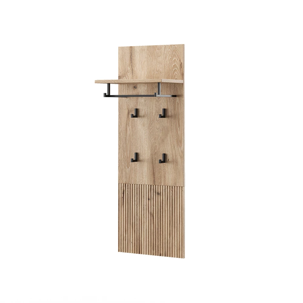 Wandkapstok Eliza Viking Eik 43 x 120 cm Vicco