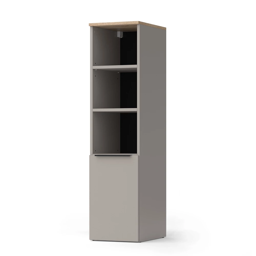Universele kast Wido Grijs 30.2 x 120 cm met een deur Vicco