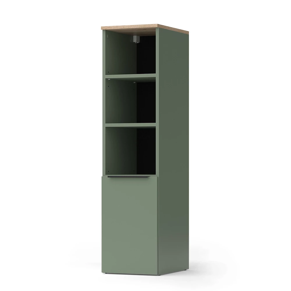 Universele kast Wido Groen 30.2 x 120 cm met een deur Vicco