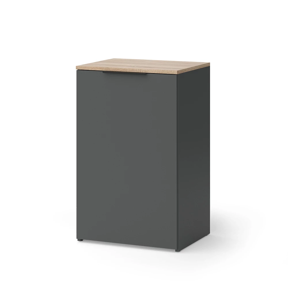 Sideboard Wido Antraciet 50 x 80 cm met plank Vicco