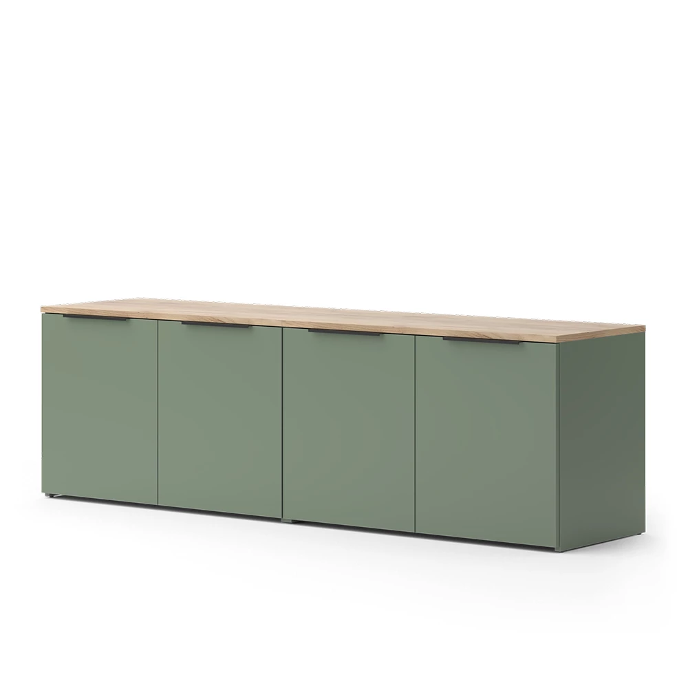 Woonwand Wido Groen 2 delen Vicco