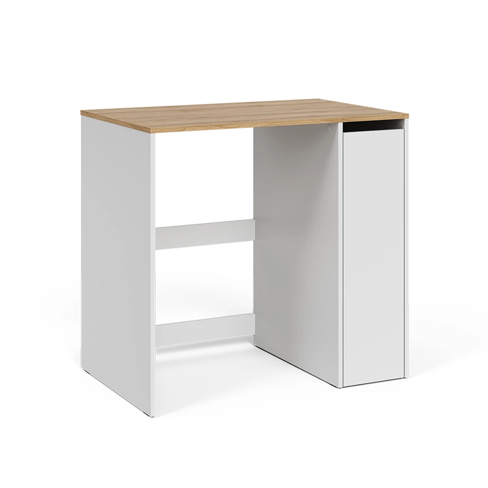Wasmachinekast Viktor Wit/Kunstnijverheid 93.6 x 88.2 cm met compartimenten en deur Vicco