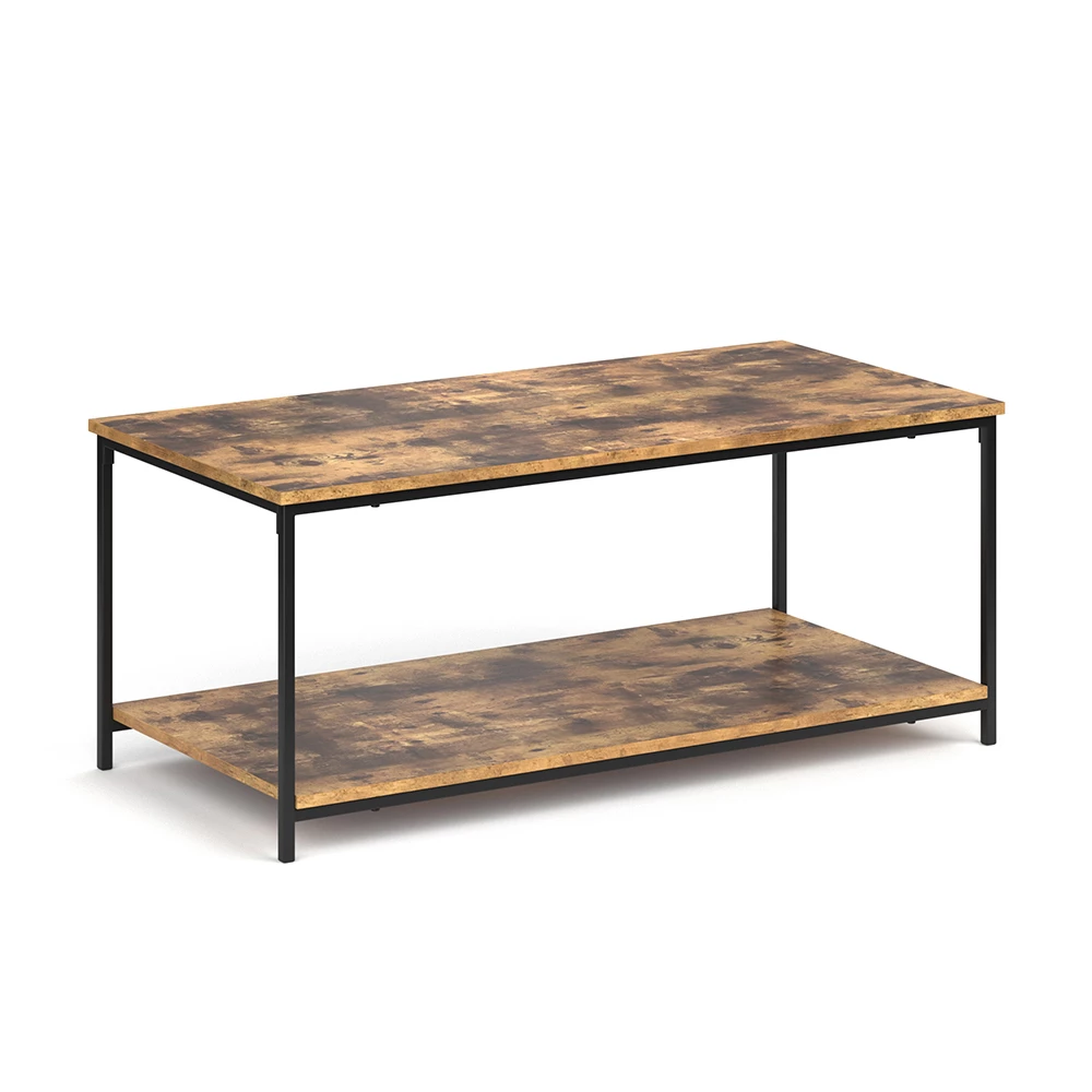 Salontafel Fyrk Antiek hout 108 x 52 cm Vicco